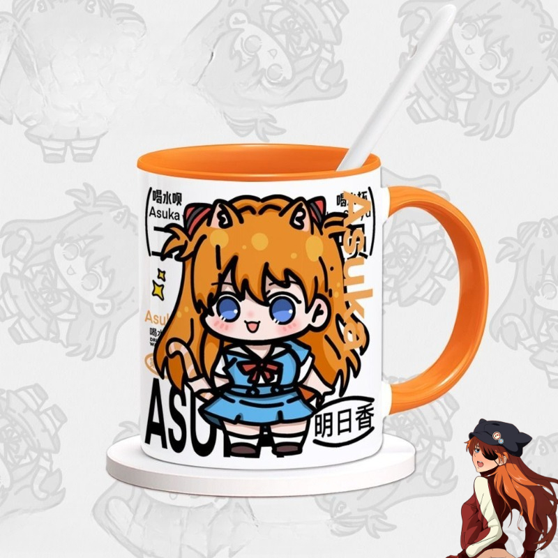 Anime Merchandise Mugs - Tasse à café/eau créative 2D Kawaii