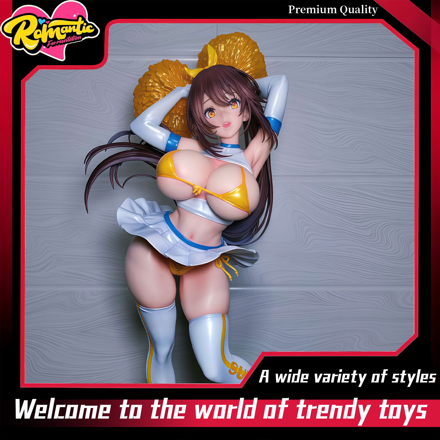 Popular Anime Merchandise - Figurine GK Anime Sunny Cheerleader Captain,