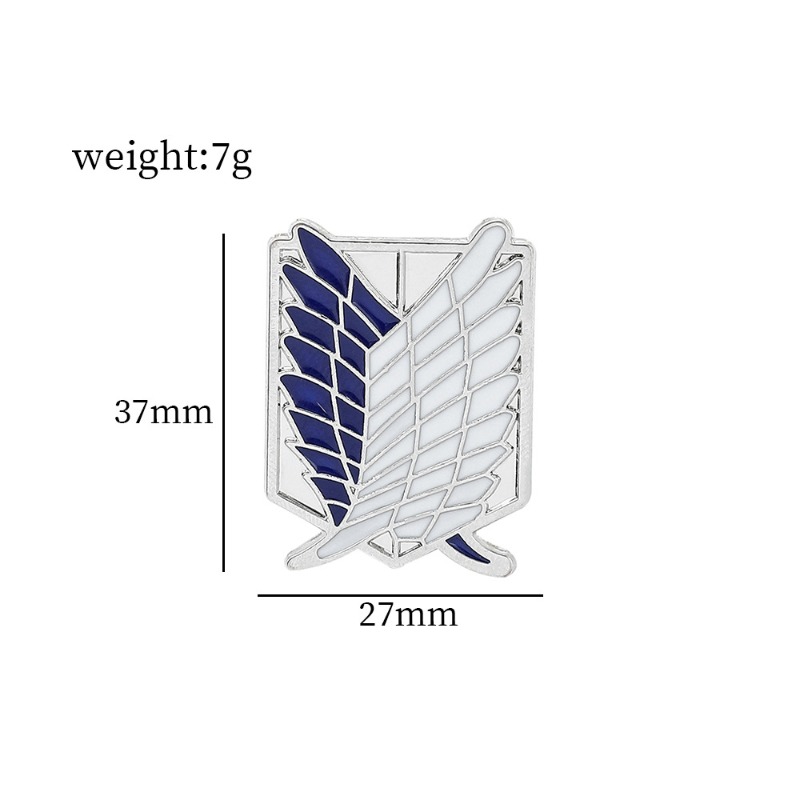 Broche de style Attack on Tita - Popular Anime Merchandise avis et prix